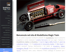 Tablet Screenshot of magic-train.it